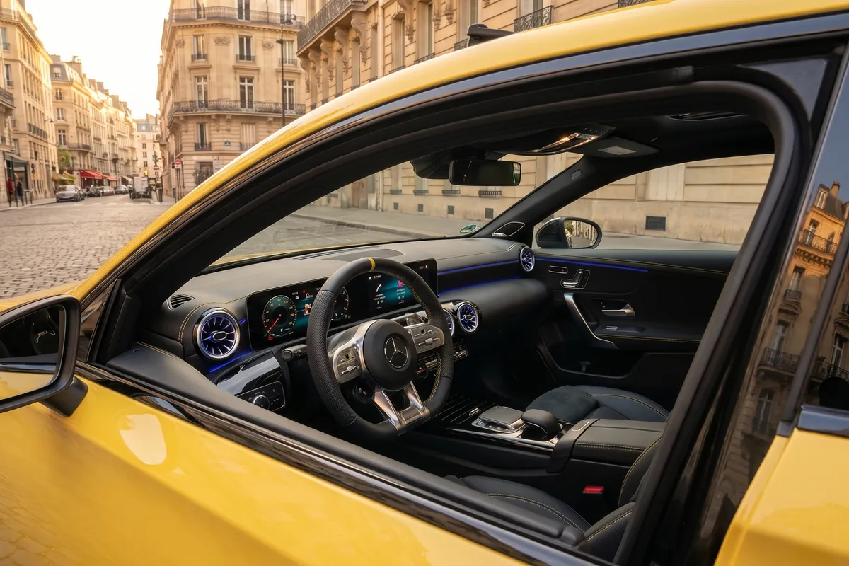 Mercedes-AMG A45 S 2026 — Jaune — Miniature 3