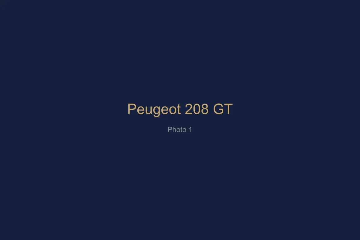 Peugeot 208 GT 2024 — Photo 1
