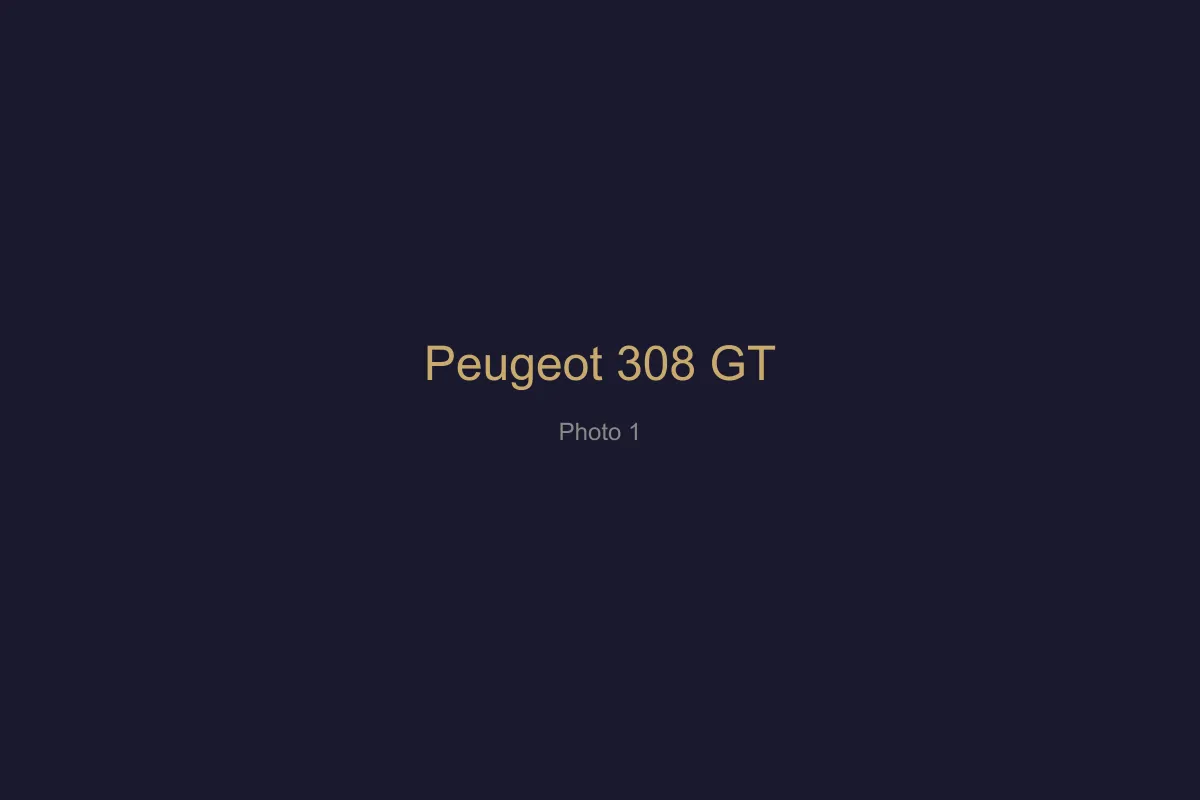 Peugeot 308 GT 2024 — Photo 1